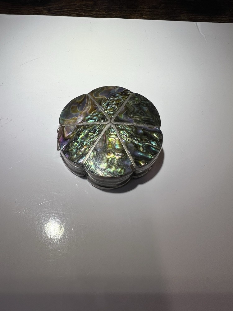 Sterling Silver 925 Vintage Pill Box