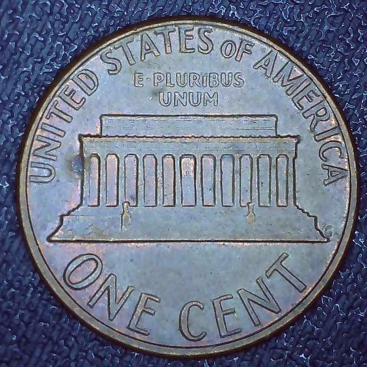 1979 D Lincoln Penny error repunched mintmark
