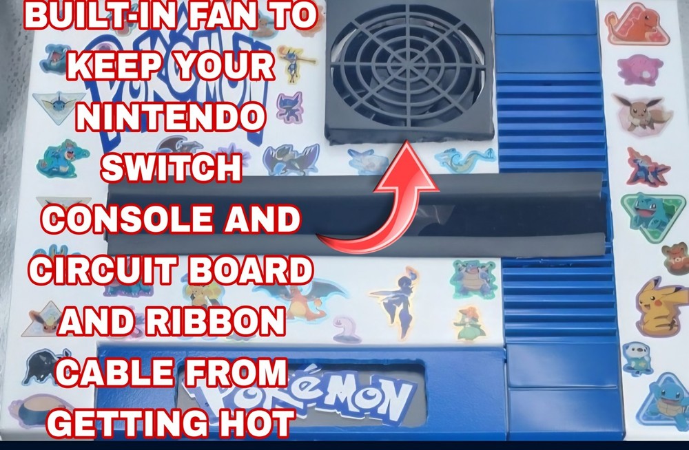 NINTENDO SWITCH CUSTOM DOCK POKEMON THEME: