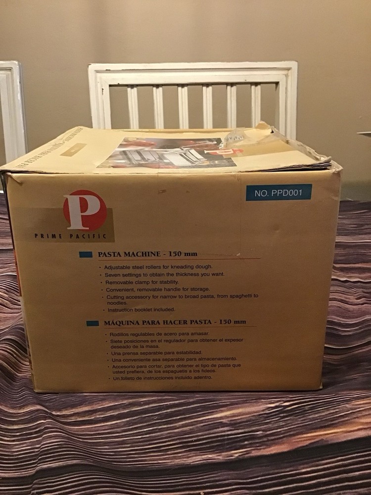 Prime Pacific #PPD001 Manual Pasta Maker/Machine