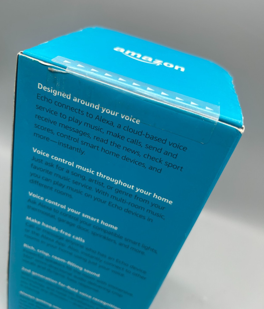 Amazon Echo (2nd Generation) Smart Speaker Alexa - Silver - Sealed