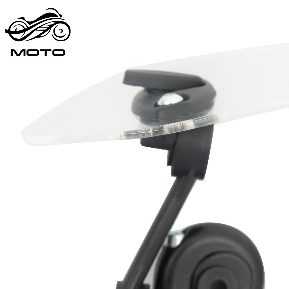Universal Motorcycle Windshield Extension Adjustable Clip-on Windscreen Extender