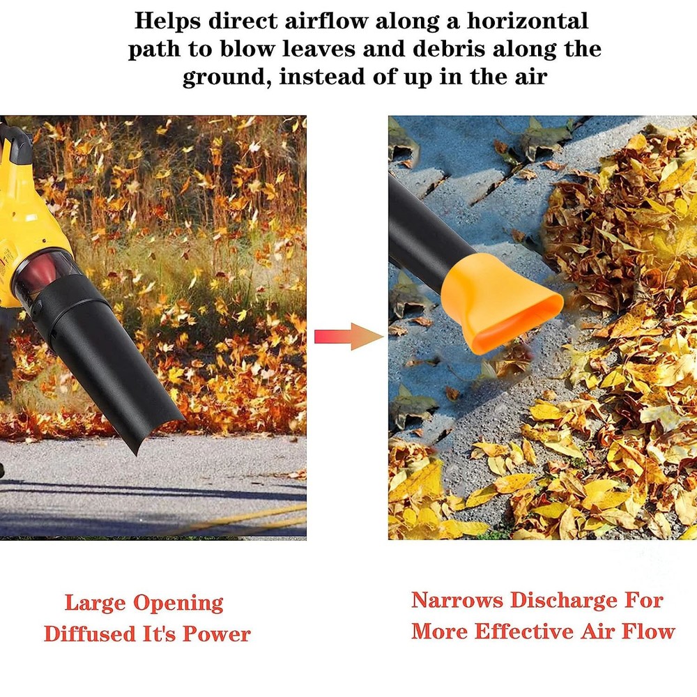 lat Tip Nozzle Leaf Blower Flat Replacement For Dewalt 60V DCBL772 Flex*volt US