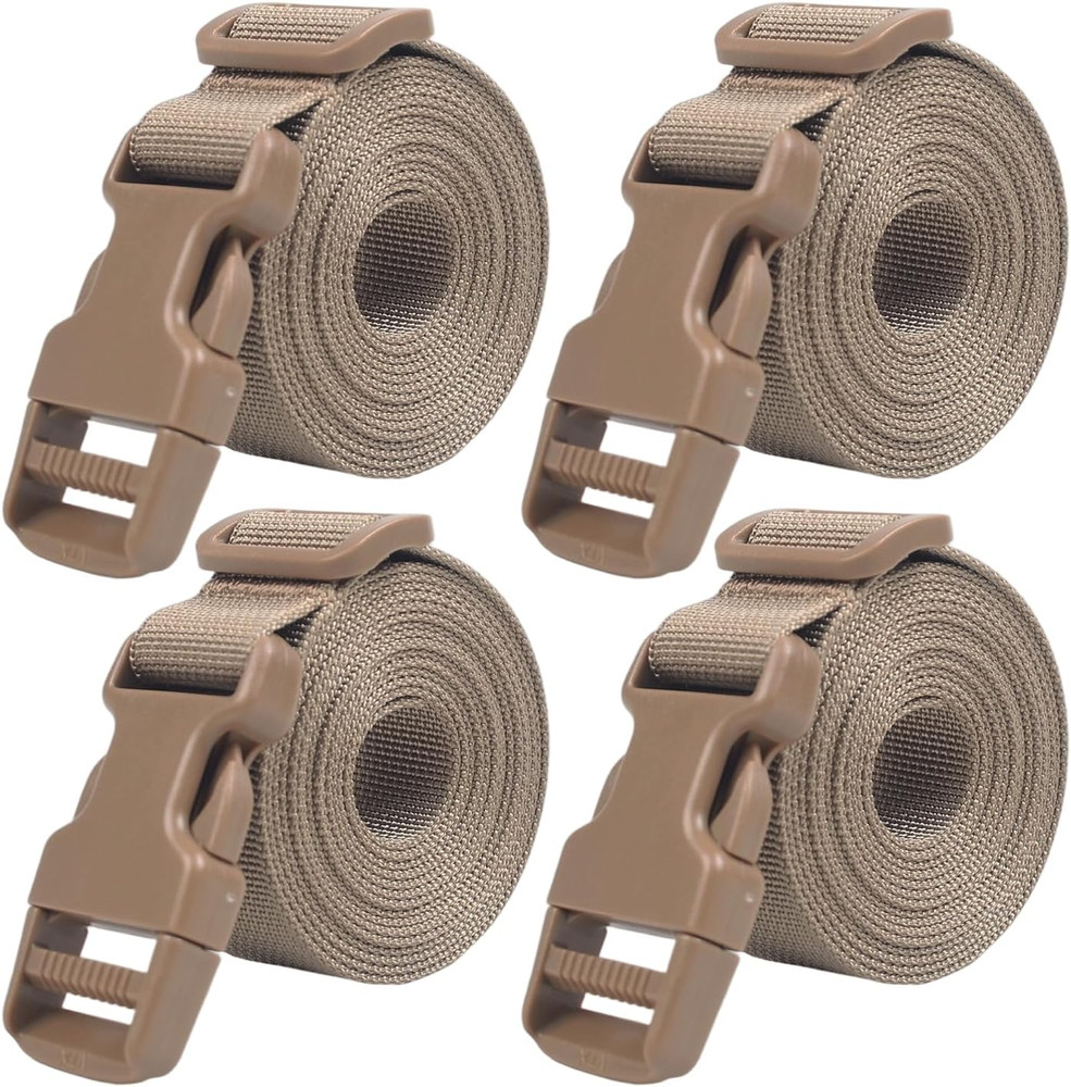 1 Inch Molle Backpack Accessory Strap Luggage Straps Cover Strap Sleeping Bag St