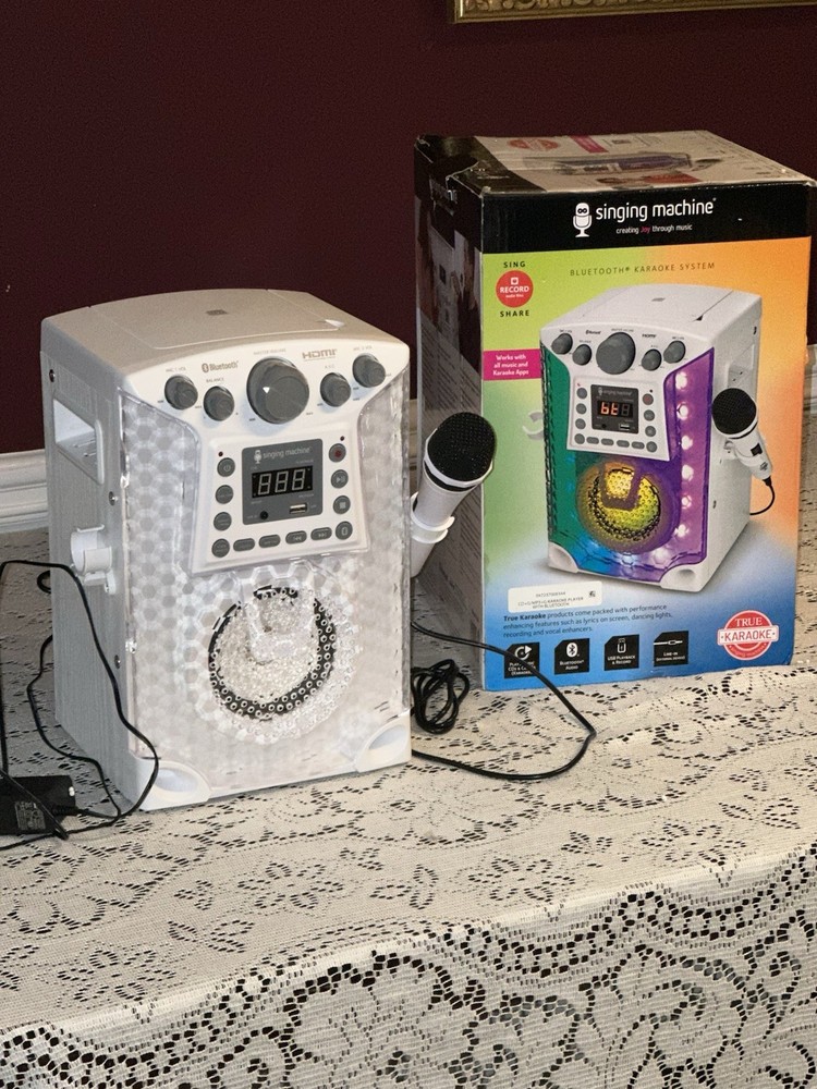 Singing Machine SML633 Bluetooth CD+G Karaoke System