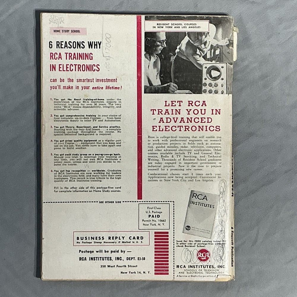 Electronics Illustrated Magazine May 1960 Vintage