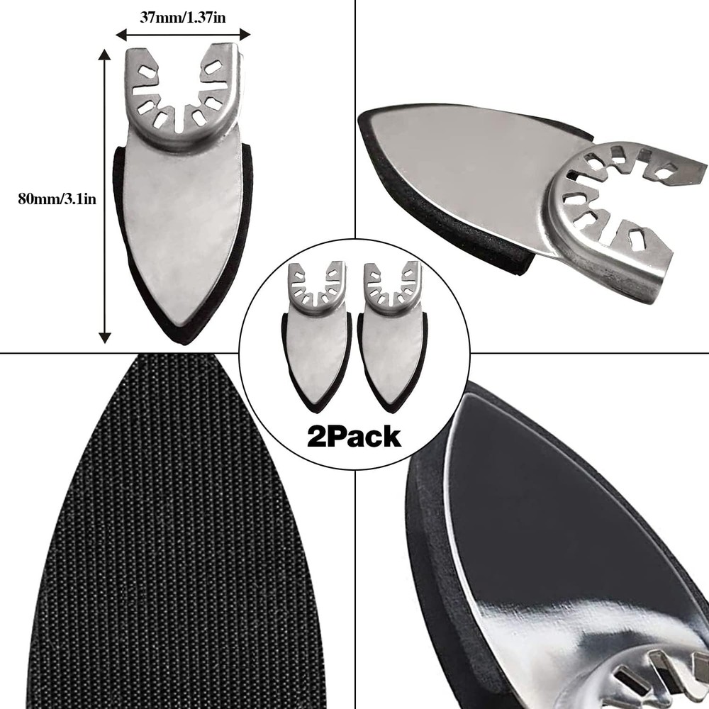 Compact 104Pcs Sanding Pads Kit: Professional Quality for DIY & Pro Projects