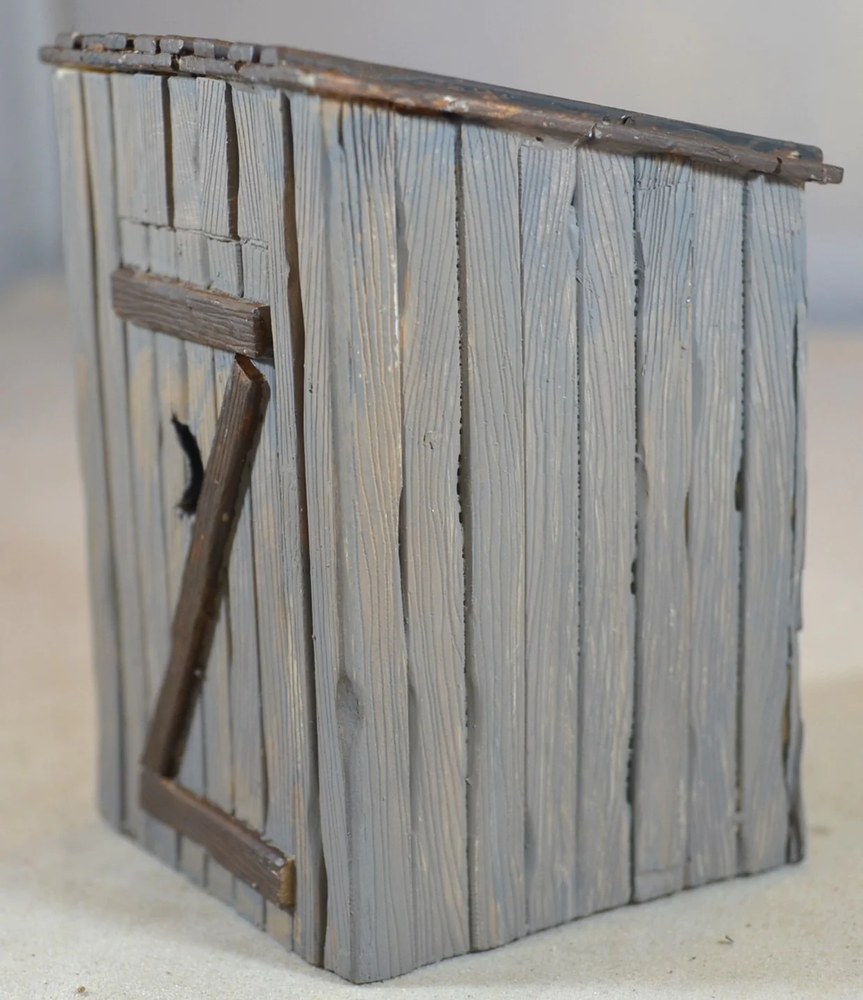TSSD Hand Painted Small Outhouse TS121HP