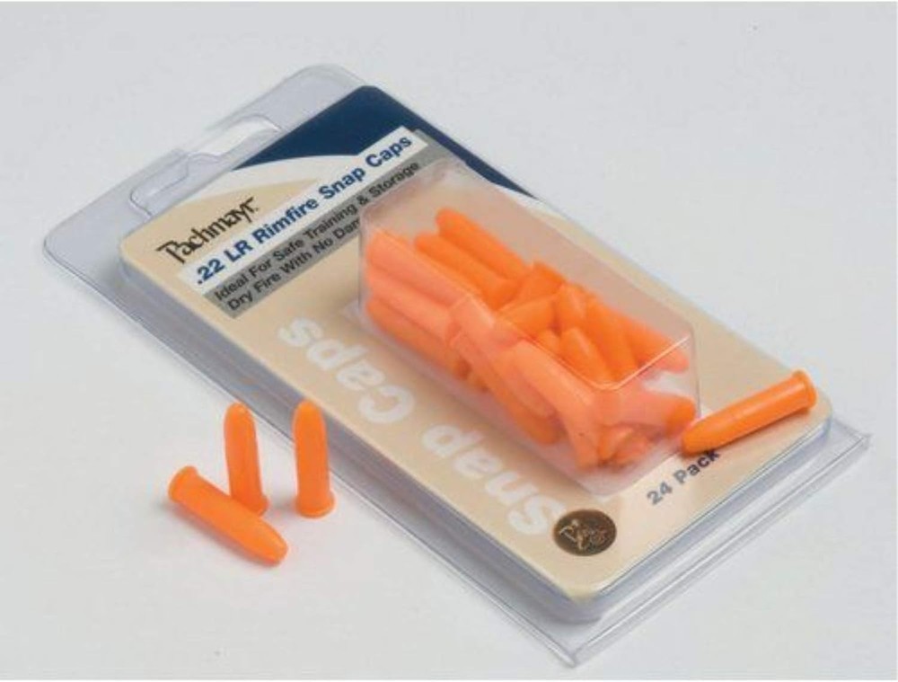 Advanced Polymer Snap Caps - 24-Pack Orange for Ultimate Shooting Performance