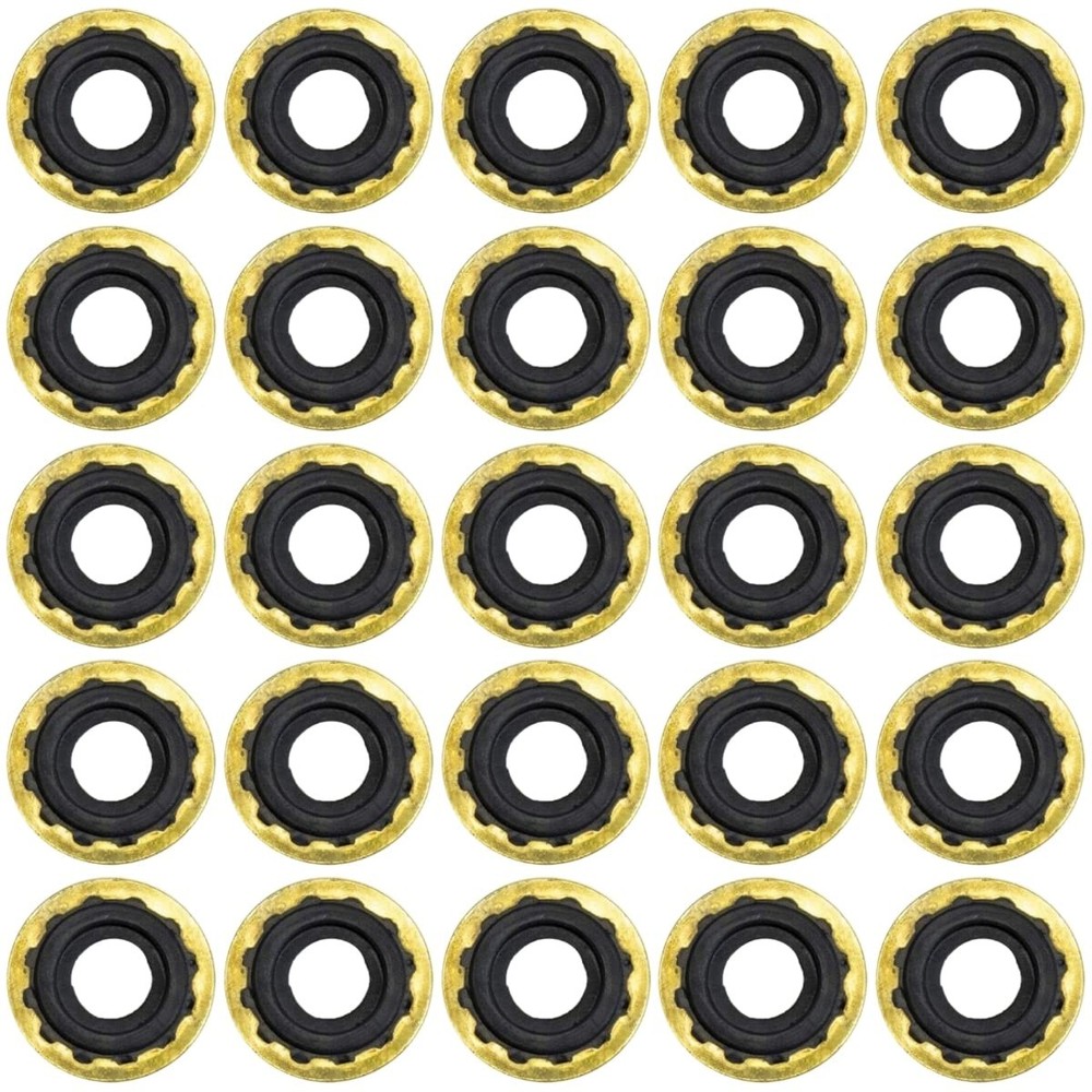 25pk Oxygen Regulator Yoke Washer Seals 25-Pack
