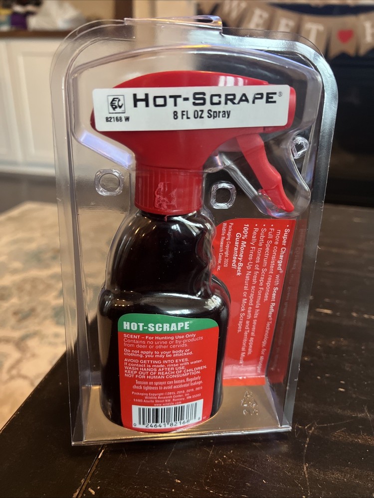 Hot Scrape Fires Up Mock Scrapes Scent Reflex Technology 8 Oz