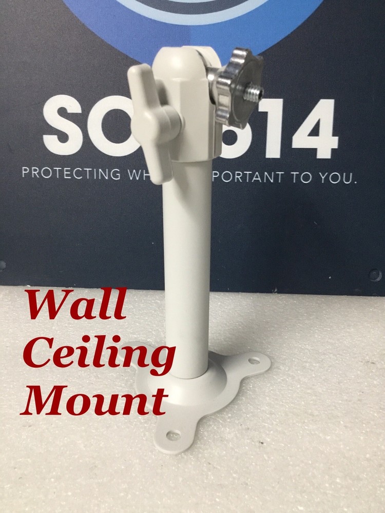 CCTV Camera Mounting Bracket Adjustable Universal Wall Ceiling T-Rail 25LBs NEW!