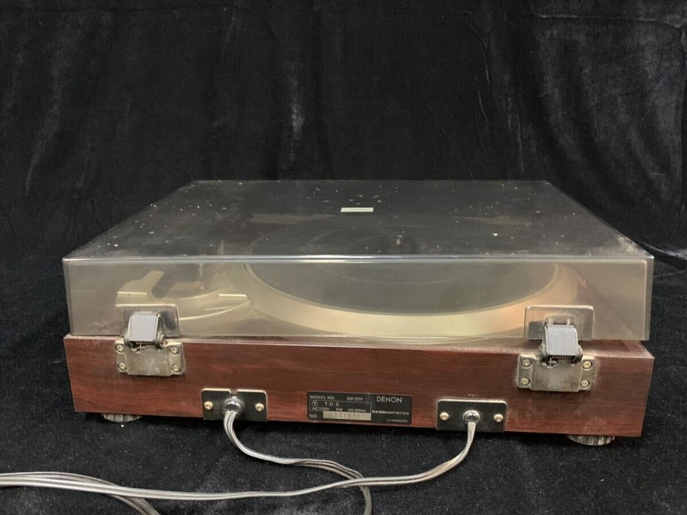 Denon DP-37F Fully Automatic Direct Drive DD Turntable Record Player Japan