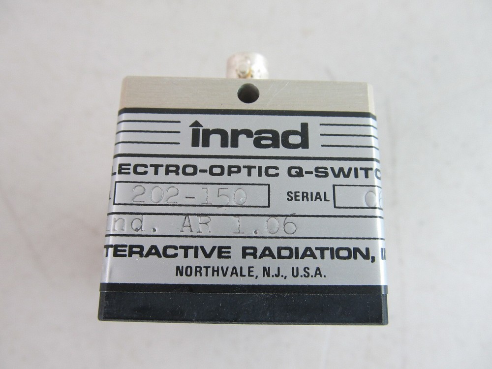 Inrad Electro Optic Q-Switch 202-150 AR 1.06