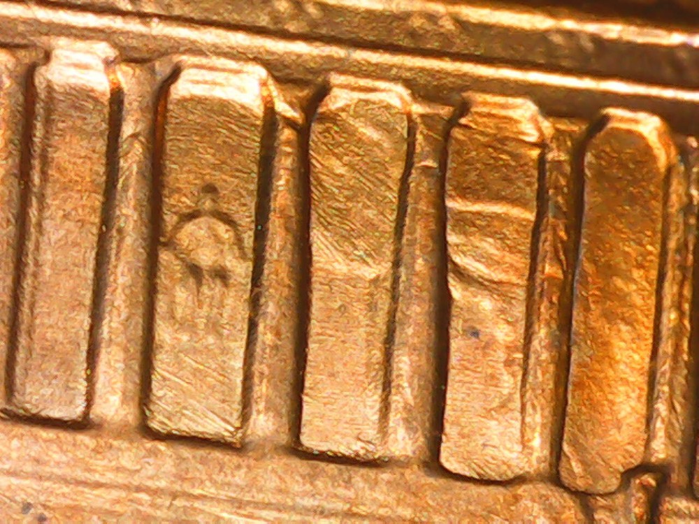 1988 Penny Struck Through Grease Reverse