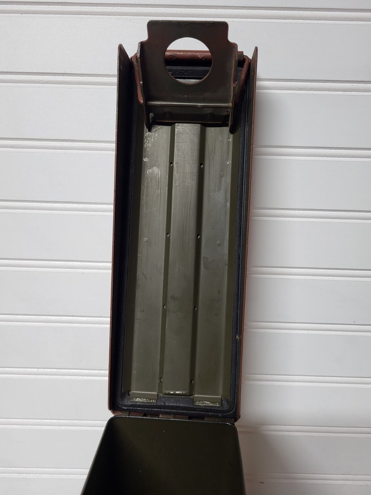 Emco Military Ammo Can Empty Red Box Military