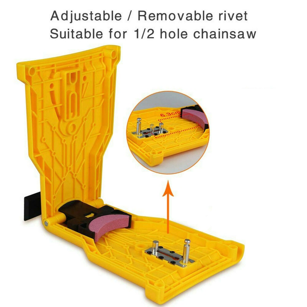 14-20 inch Chainsaw Teeth Sharpener Chain Saw Blade Bar Fast Sharping Stone Tool