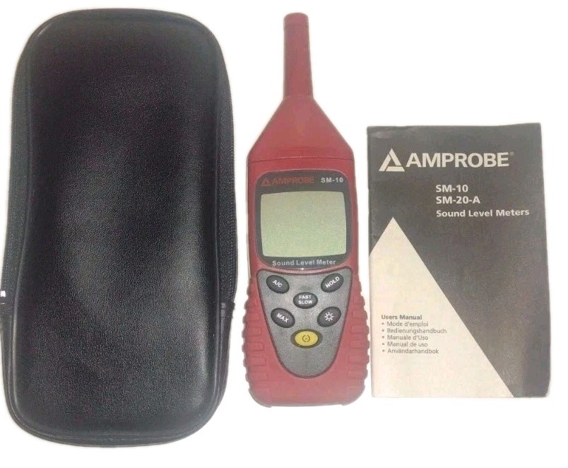 Amprobe SM-10 Digital Sound Meter - Tested Works