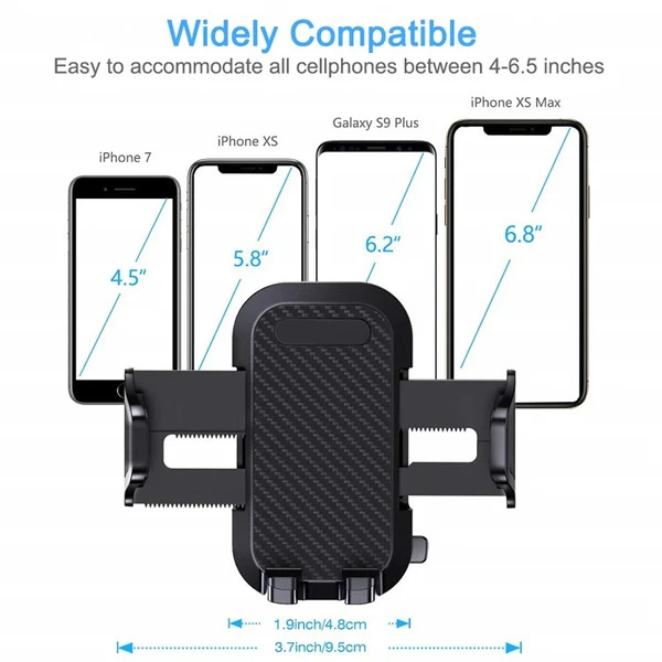 Car Phone Holder Mount 360° Dashboard Windshield Stand For iPhone Samsung