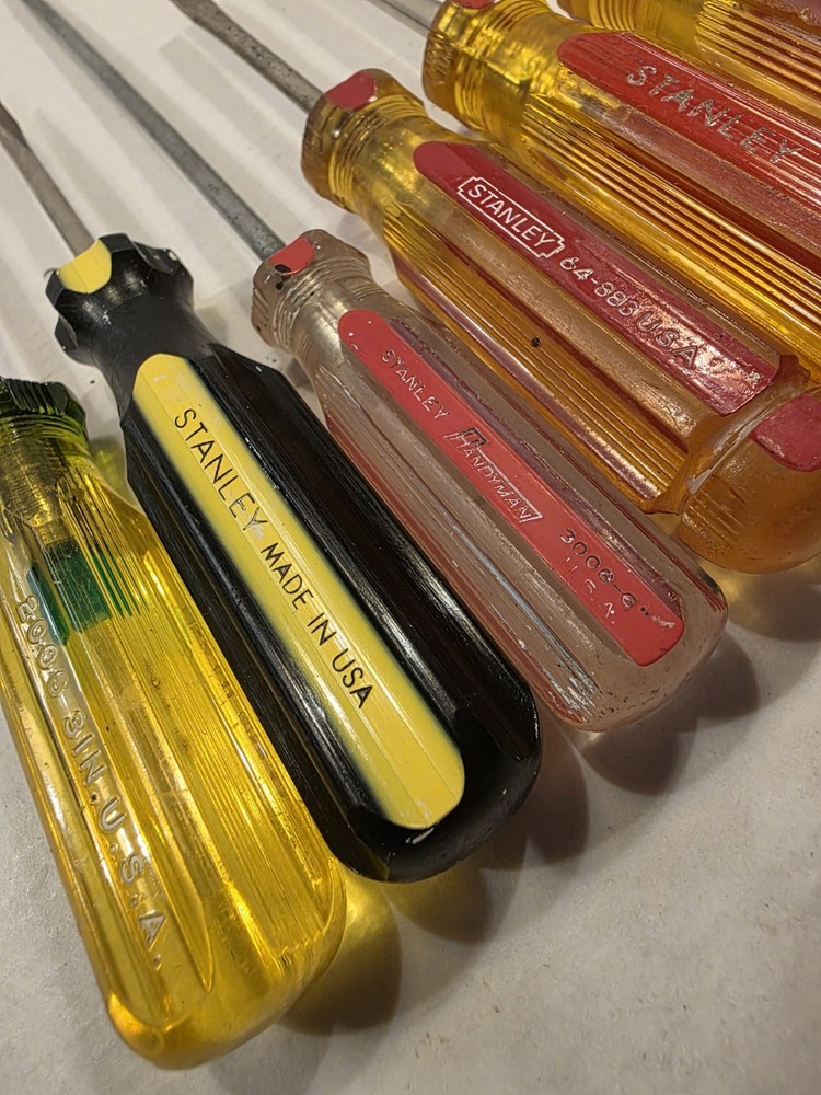 7 Stanley Screwdrivers USA