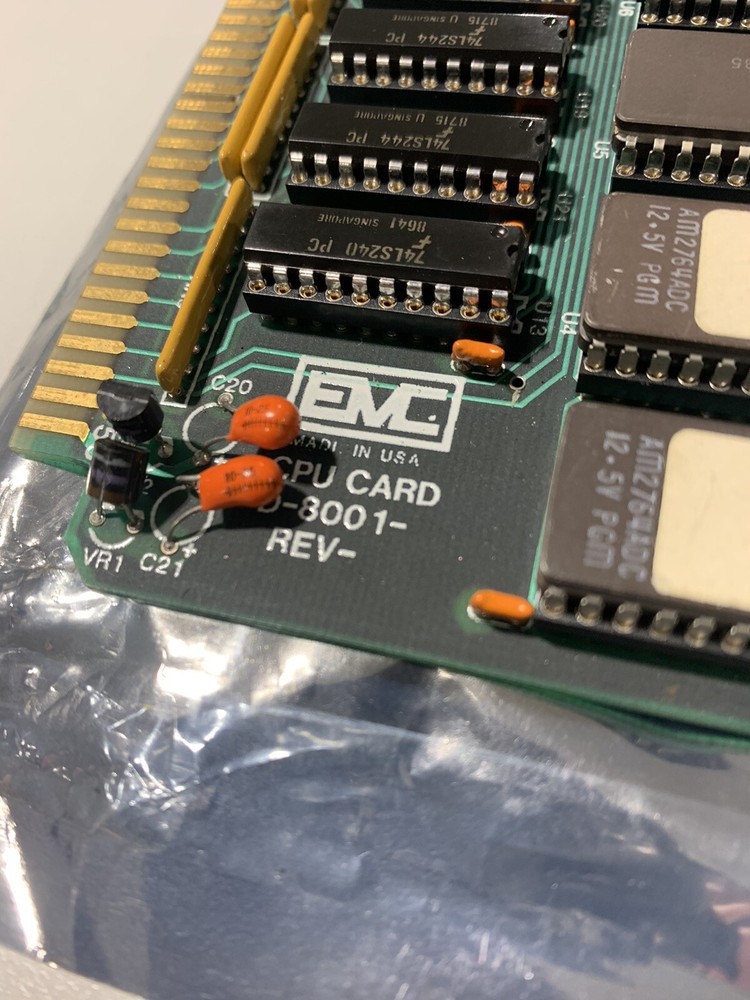 EMC D-8001 CPU Card for MPR E-Scan Microprocessor Refractometer