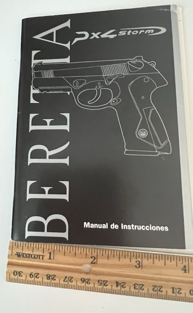 BERETTA PX4 STORM Owners Instruction Manual