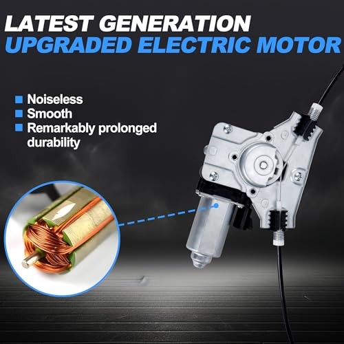 19015 Window Regulator Compatiable with Chevy 2006-2013 Impala, 2014 Front Left
