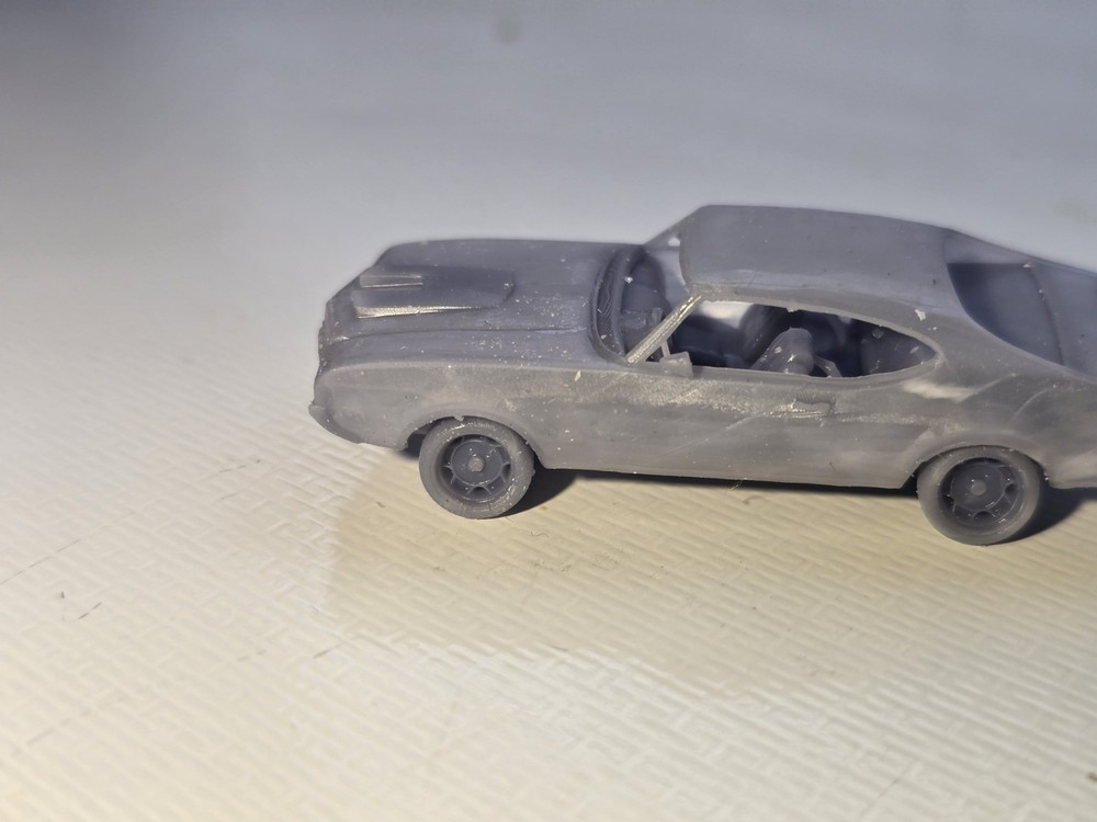N Scale 1969 Hurst Olds Undecorated Kit 3D Printed