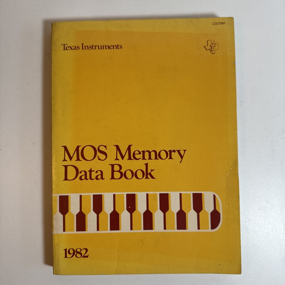 Texas Instruments - MOS Memory Data Book from 1982