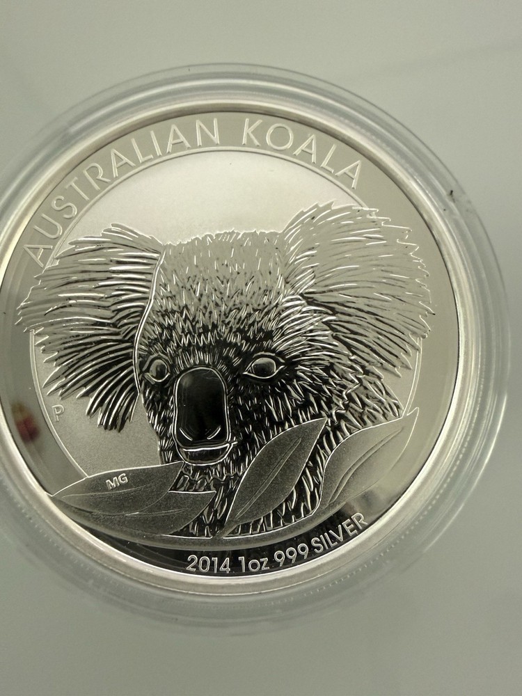 2014 SILVER Australia Koala PROOF 1 Troy OZ .999 Fine Uncirculated Solid Silver
