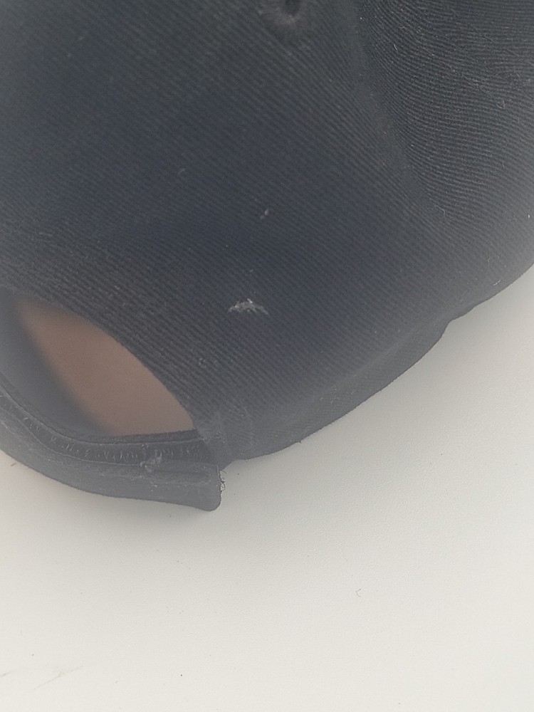 Cummins Black Flame Strapback Cap Embroidered Logo Hat OS