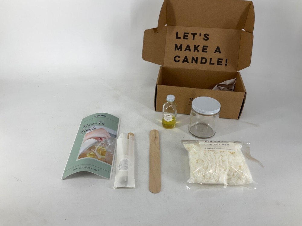 Noted. DIY candle making kit Fireside Embers