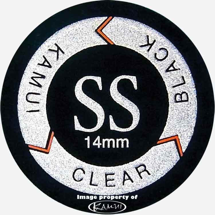(1) Genuine Kamui BLACK CLEAR (SUPER SOFT = SS) Tip