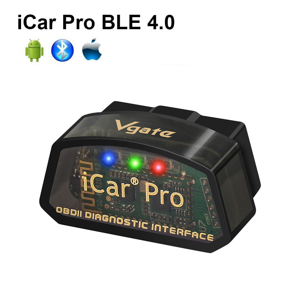 ICar Pro Bluetooth4.0 OBD2 ELM327 Diagnostic Fault Scanner Tool Code Read