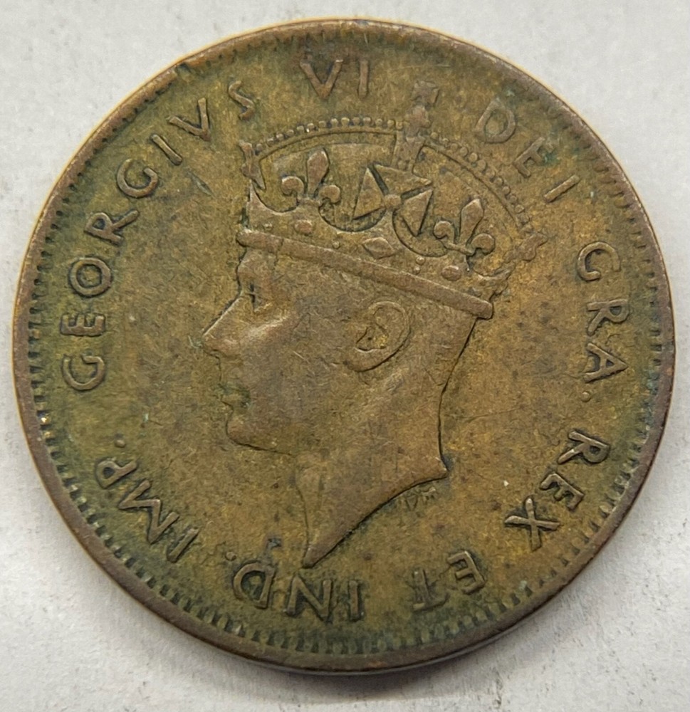 Newfoundland 1944 1 Small Cent Coin - Very Fine