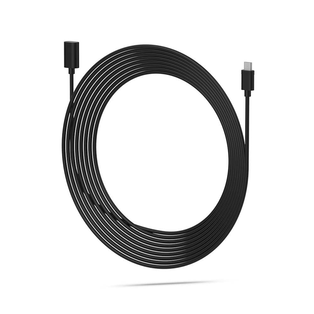 Solar Panel 13 Foot Extension Cable — Black