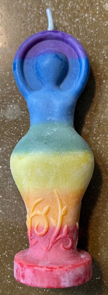 Chakra Goddess Intention Candle!
