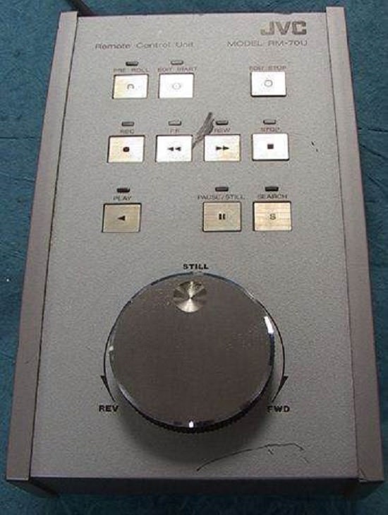 JVC Model RM-70U Remote Control Unit Pro Editing Video
