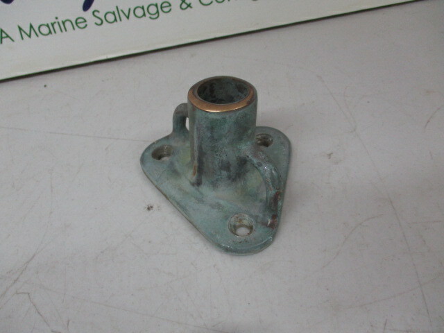 Vintage Stanchion Base 7/8" ID 5 Degree Angle