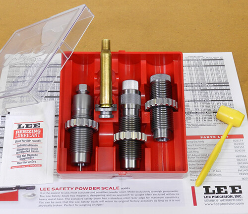 LEE PRECISION RIFLE PACESETTER  3 DIE SETS.