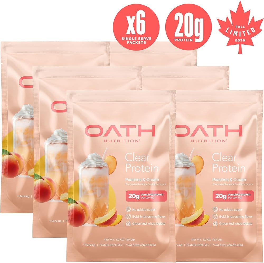 Oath Nutrit Clear Whey Isolate Protein Powder, Carel , plete