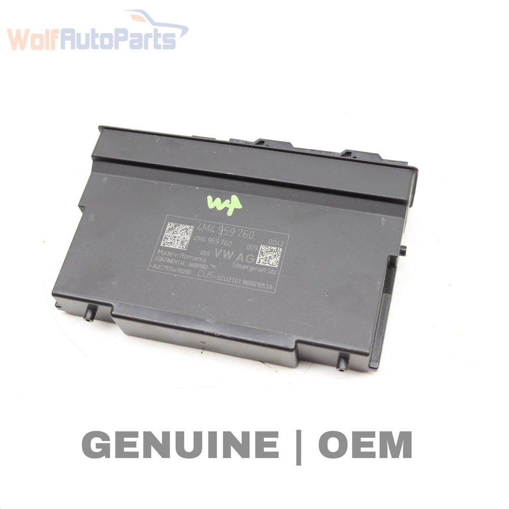 2018-2019 PORSCHE CAYENNE - Front LEFT SEAT Control Module 4M4959760