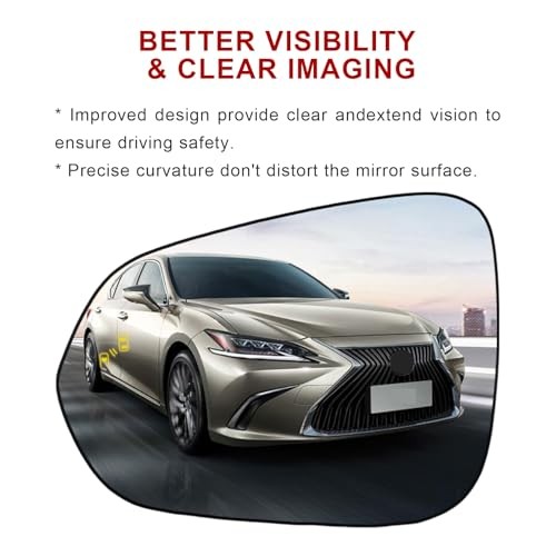 Blind Spot Detection Driver Side Mirror Replacement for Left (Driver Side)