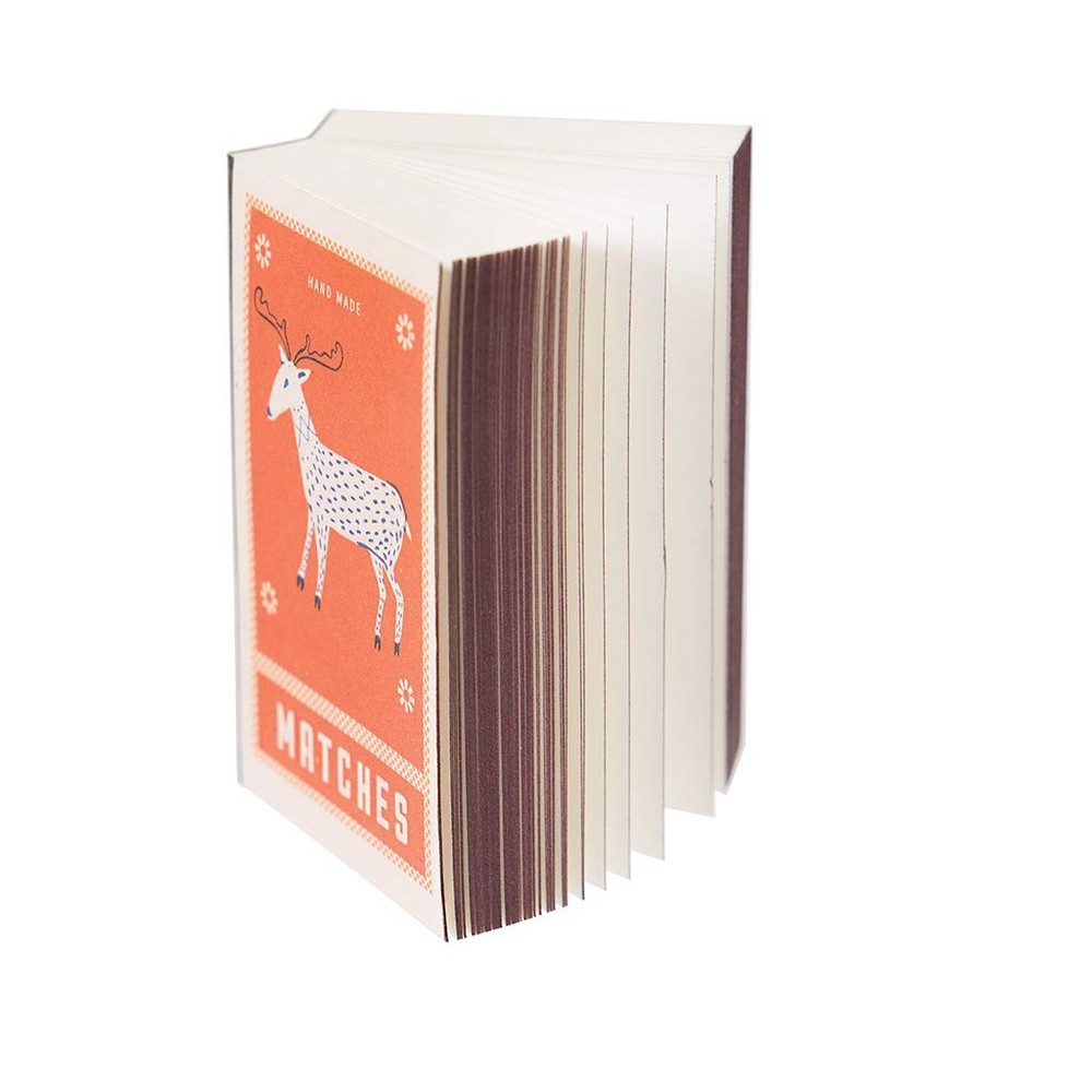 Deer Matchbox Mini Notepad