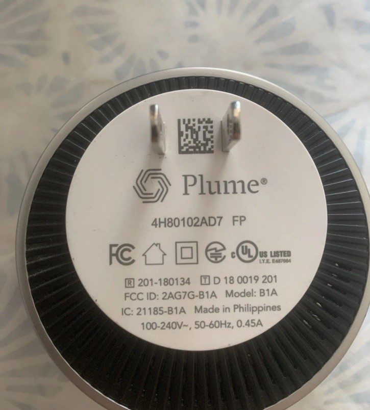 6-pack Plume SuperPod Adaptive WiFi Mesh HomePass Model B1A Powers On / Linked