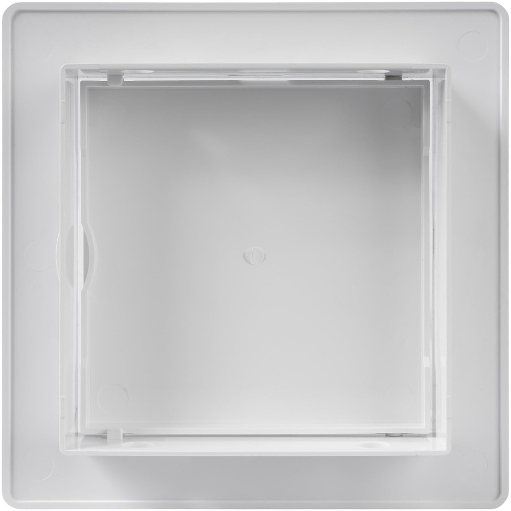4x4 Inch White Access Panel – ABS Plastic Rectangular Wall & Ceiling Access D...