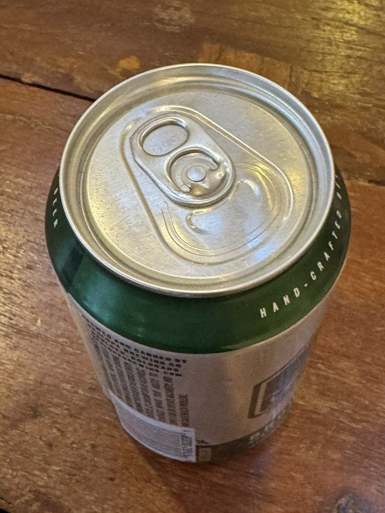 Upslope Brown Ale - Empty Beer Can Bottom Opened - Boulder Colorado