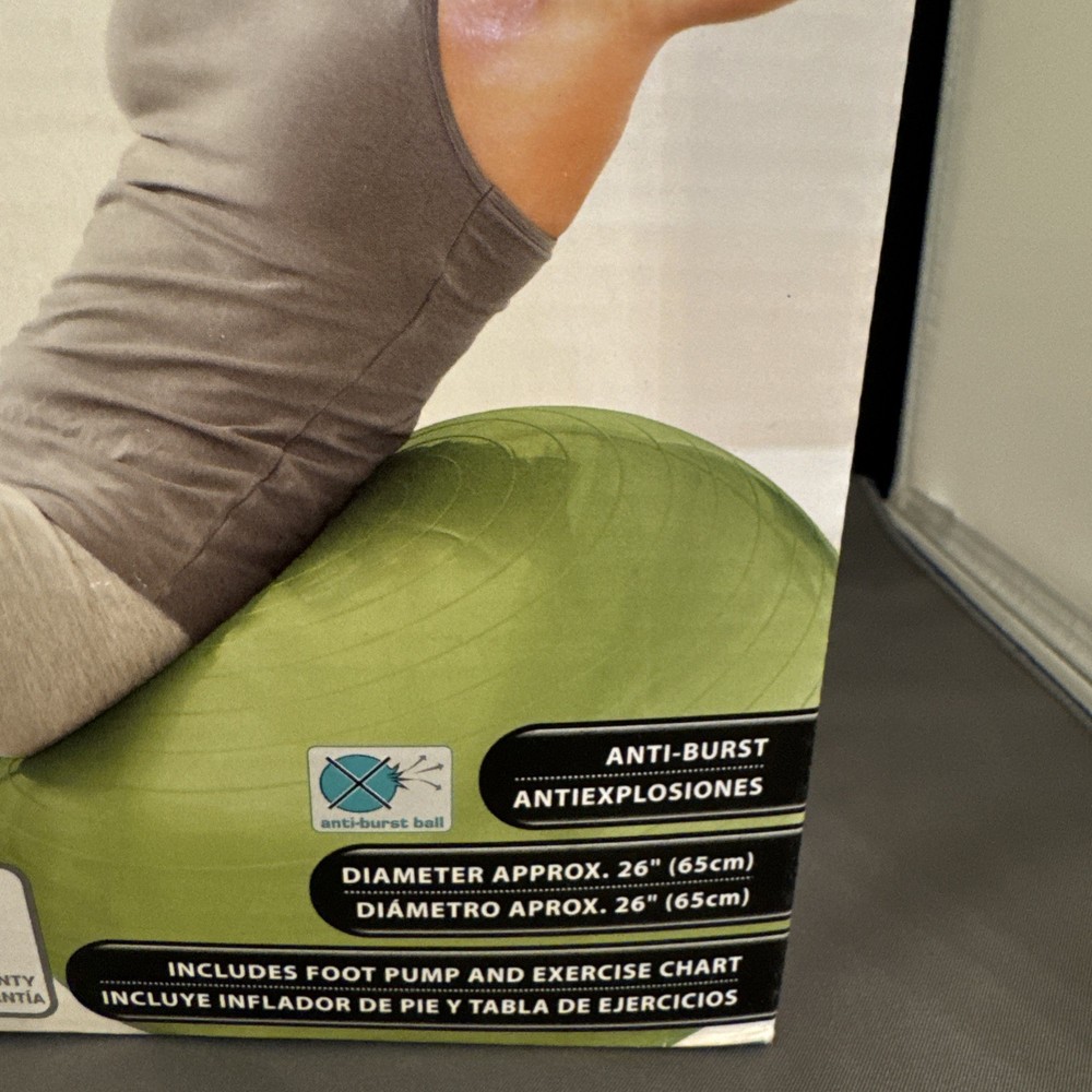 New Crane Exercise Ball 26” Green