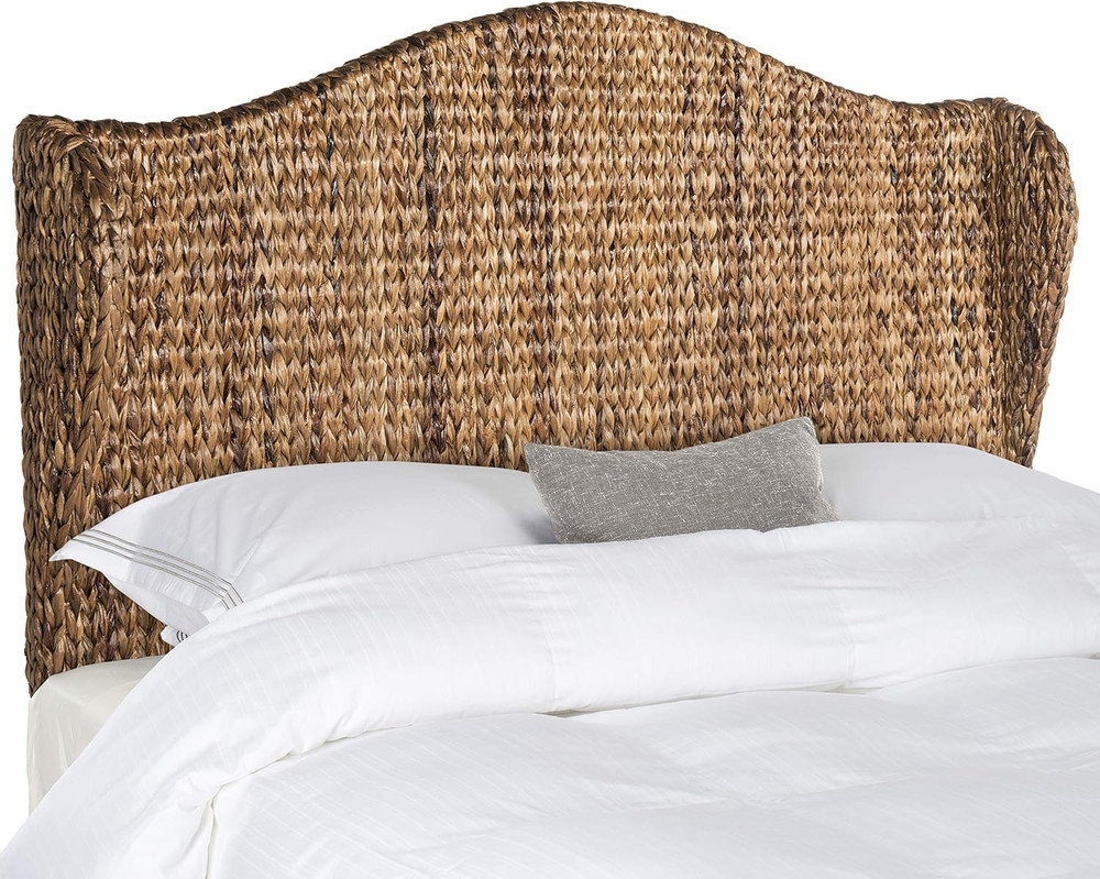 Home Collection Nadine Brown Winged Headboard (Queen)