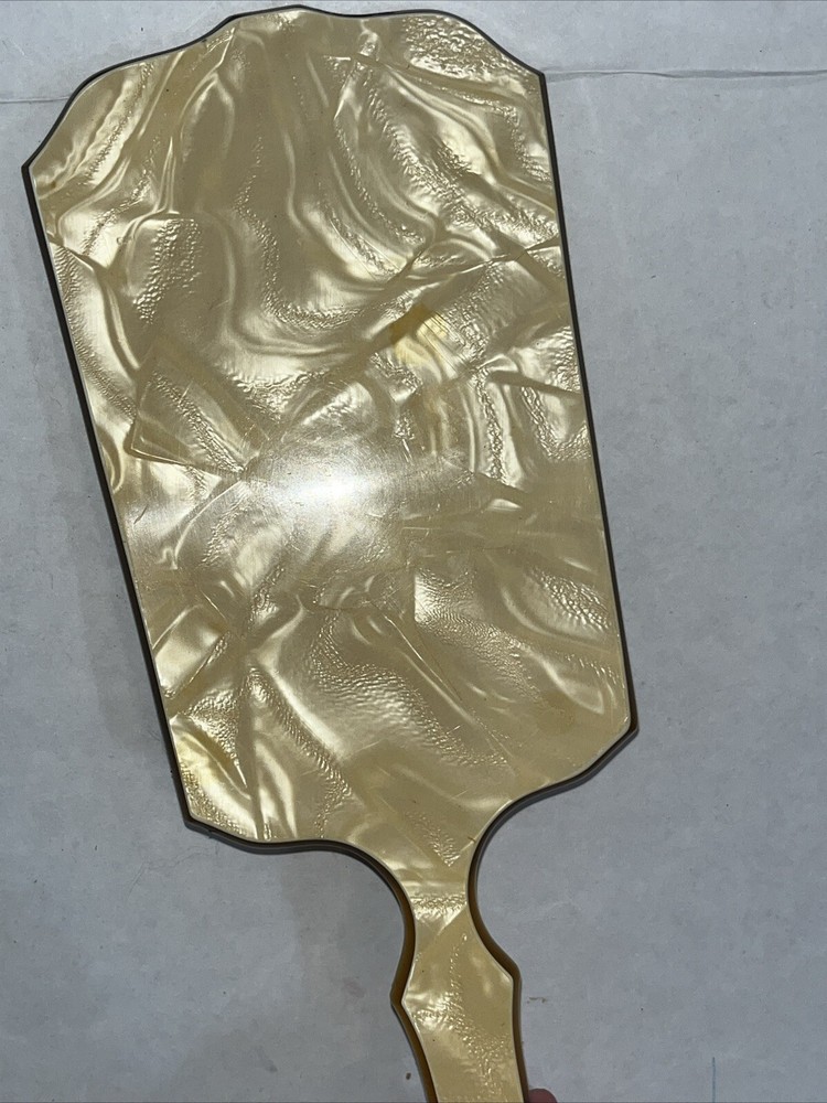 Antique Bakelite Hand Mirror Vintage